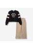 FUNKY Σετ Μπλούζα Φούτερ και Παντελόνι με Λάστιχο στη Μέση “MANHATTAN NY – District – Skate Board” 227-517146-1 Μαύρο/Σκούρο Μπεζ FUNKY Σετ Μπλούζα Φούτερ και Παντελόνι με Λάστιχο στη Μέση “MANHATTAN NY – District – Skate Board” 227-517146-1 Μαύρο/Σκούρο Μπεζ
