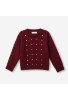 FUNKY Μπλούζα Πλεκτή με Στρας 227-710110-1 Merlot