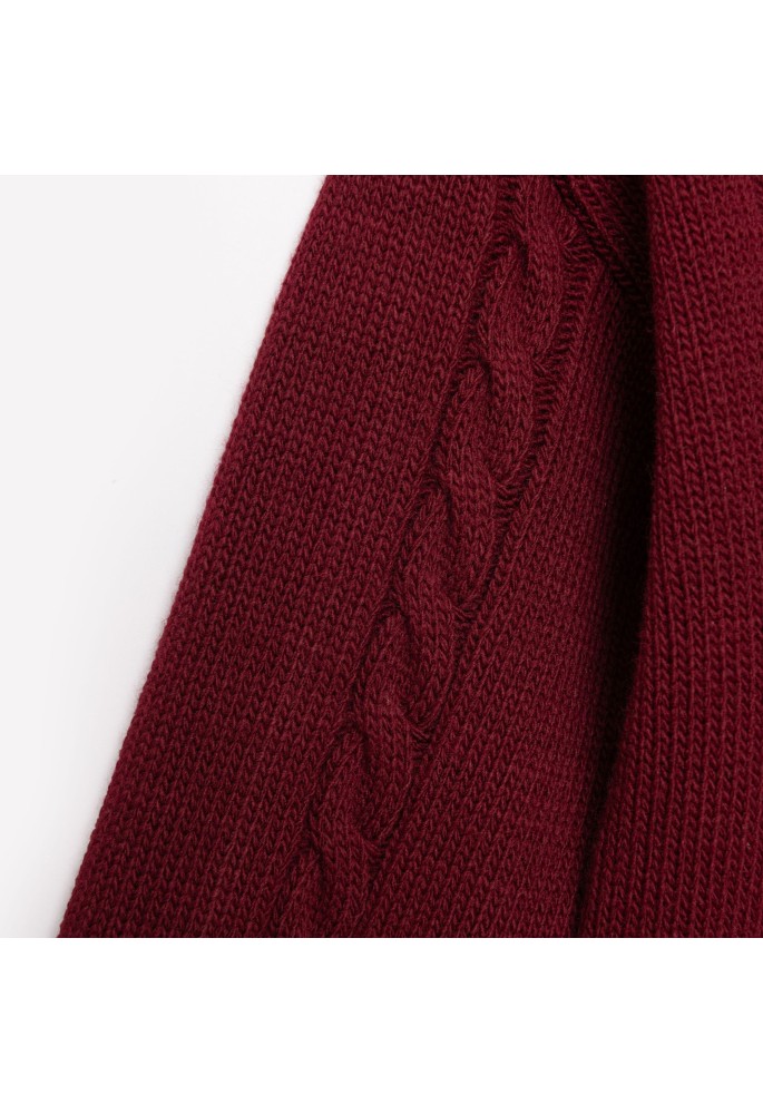 FUNKY Μπλούζα Πλεκτή με Στρας 227-710110-1 Merlot