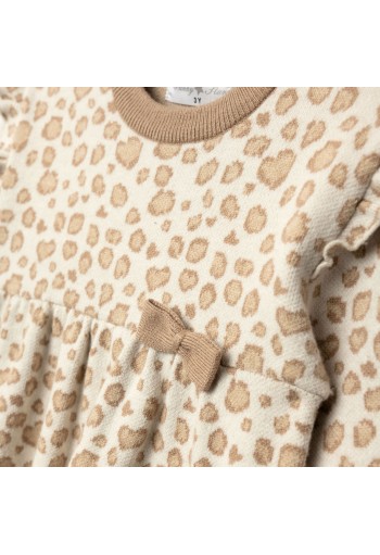 FUNKY Σετ Μπλούζα και Παντελόνι με Animal Print 227-723121-1 Μπεζ FUNKY Σετ Μπλούζα και Παντελόνι με Animal Print 227-723121-1 Μπεζ