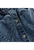 FUNKY Φούστα Τζιν με Τσέπες σε Σχήμα Καρδιάς 227-733100-1 Μπλε Τζιν