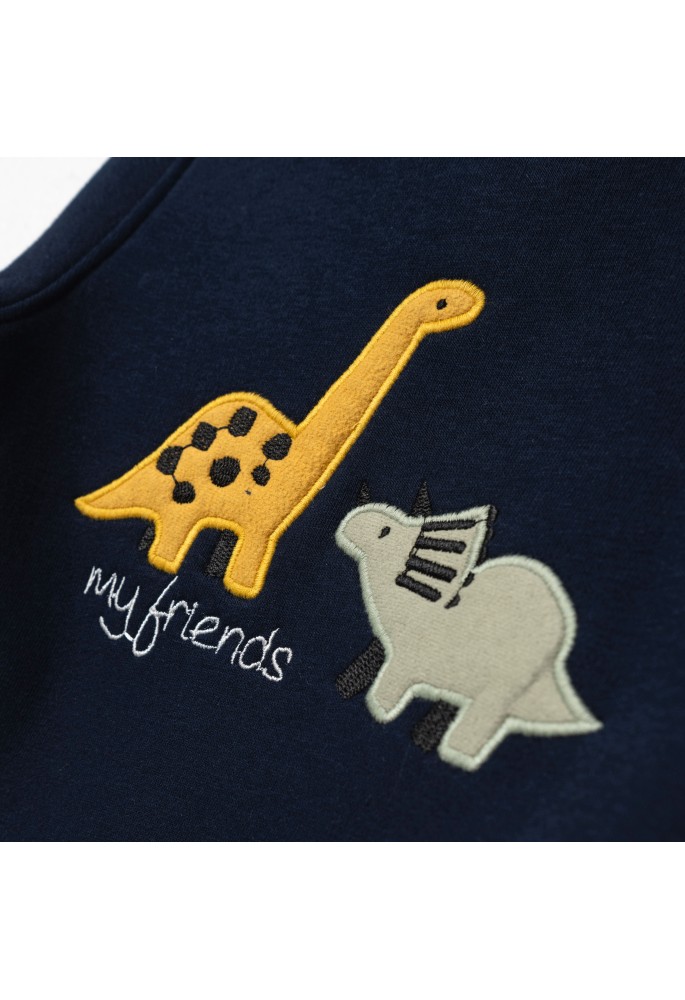 FUNKY Σετ Μπλούζα Φούτερ και Παντελόνι Φόρμας "Dino Friends" 227-817107-1 Μπλε FUNKY Σετ Μπλούζα Φούτερ και Παντελόνι Φόρμας "Dino Friends" 227-817107-1 Μπλε
