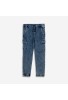 FUNKY Παντελόνι Τζιν Μαλακό Λύκρα Cargo 226-112106-1 Μπλε FUNKY Παντελόνι Τζιν Μαλακό Λύκρα Cargo 226-112106-1 Μπλε