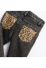 FUNKY Παντελόνι Τζιν Λύκρα Μαλακό Με Animal Print Λεπτομέρειες Στις Τσέπες 226-712101-1 Black FUNKY Παντελόνι Τζιν Λύκρα Μαλακό Με Animal Print Λεπτομέρειες Στις Τσέπες 226-712101-1 Black