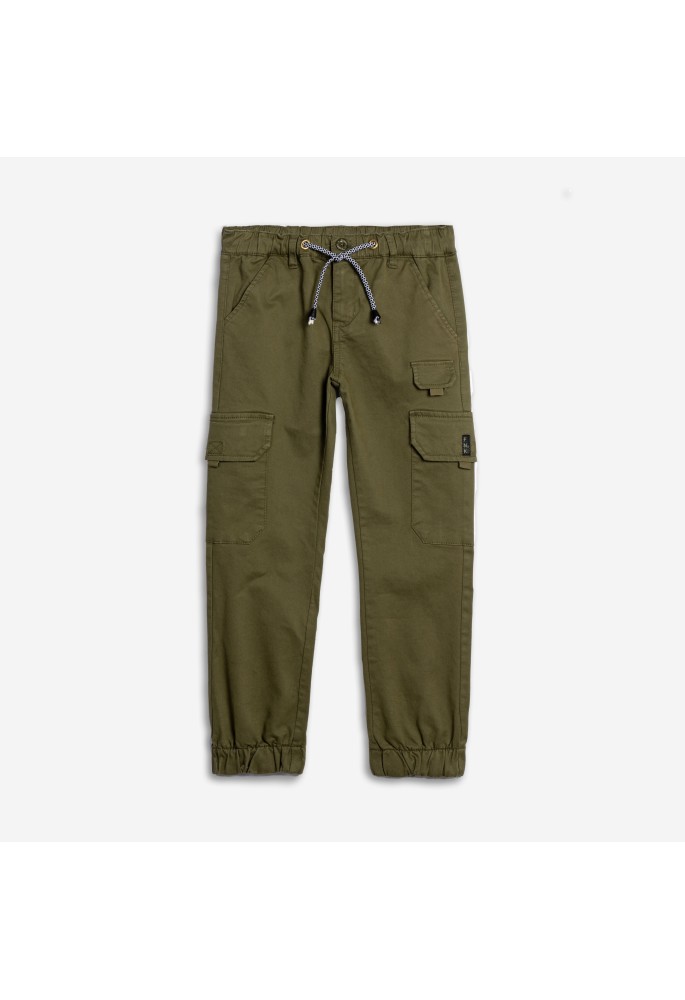 FUNKY Παντελόνι Καμπαρντίνα Λύκρα Cargo 226-111100-2 olive nut FUNKY Παντελόνι Καμπαρντίνα Λύκρα Cargo 226-111100-2 olive nut