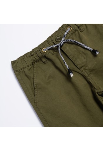 FUNKY Παντελόνι Καμπαρντίνα Λύκρα Cargo 226-111100-2 olive nut FUNKY Παντελόνι Καμπαρντίνα Λύκρα Cargo 226-111100-2 olive nut
