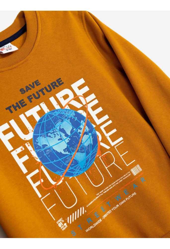 FUNKY Σετ Μπλούζα Φούτερ Earth και Παντελόνι Φόρμας 225-117119-1 Nugget FUNKY Σετ Μπλούζα Φούτερ Earth και Παντελόνι Φόρμας 225-117119-1 Nugget
