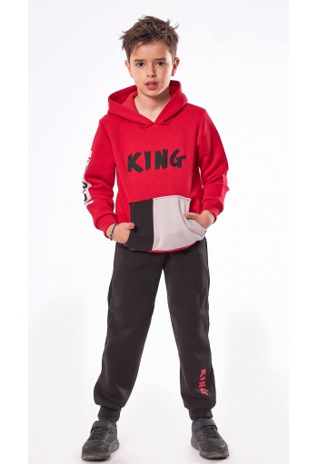 Hashtag Σετ Φούτερ Μπλούζα και Παντελόνι Φόρμας King 239801 Κόκκινο Hashtag Σετ Φούτερ Μπλούζα και Παντελόνι Φόρμας King 239801 Κόκκινο