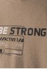 Hashtag Σετ Εποχιακό Μπλούζα και Παντελόνι  Be Strong 243729 Μπεζ