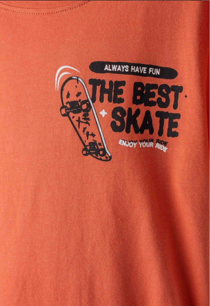 Hashtag Σετ Μπλούζα και Βερμούδα The Best Skate 254745 Κεραμιδί Hashtag Σετ Μπλούζα και Βερμούδα The Best Skate 254745 Κεραμιδί