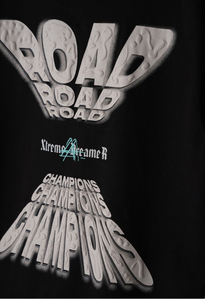 HASHTAG Σετ Μπλούζα με Κοντό Μανίκι και Σορτς "Road Champions" 266707 Μαύρο HASHTAG Σετ Μπλούζα με Κοντό Μανίκι και Σορτς "Road Champions" 266707 Μαύρο