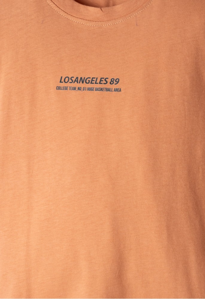 HASHTAG Σετ Μπλούζα με Κοντό Μανίκι και Βερμούδα "Los Angeles" 266738 Πορτοκαλί HASHTAG Σετ Μπλούζα με Κοντό Μανίκι και Βερμούδα "Los Angeles" 266738 Πορτοκαλί
