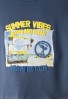HASHTAG Σετ Μπλούζα με Κοντό Μανίκι και Σορτς "Summer Vibes" 266840 Μπλε