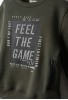 HASHTAG Σετ Μπλούζα Φούτερ και Παντελόνι Φόρμας "Feel The Game" 267702 Χακί HASHTAG Σετ Μπλούζα Φούτερ και Παντελόνι Φόρμας "Feel The Game" 267702 Χακί