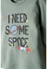 HASHTAG Πιτζάμα με Μάσκα Ύπνου "I Need Some Space" H-726 Μέντα HASHTAG Πιτζάμα με Μάσκα Ύπνου "I Need Some Space" H-726 Μέντα