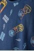 Hashtag Πιτζάμα με Μάσκα Ύπνου Playstation H-379 Μπλέ Hashtag Πιτζάμα με Μάσκα Ύπνου Playstation H-379 Μπλέ