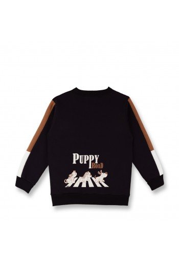 Nek Σετ Μπλούζα Φούτερ και Παντελόνι Φόρμας Puppy Road 142024 Μπλε Nek Σετ Μπλούζα Φούτερ και Παντελόνι Φόρμας Puppy Road 142024 Μπλε