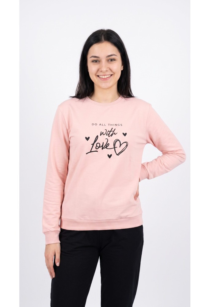 TRAX Πιτζάμα "With Love" 50492 Ροζ TRAX Πιτζάμα "With Love" 50492 Ροζ