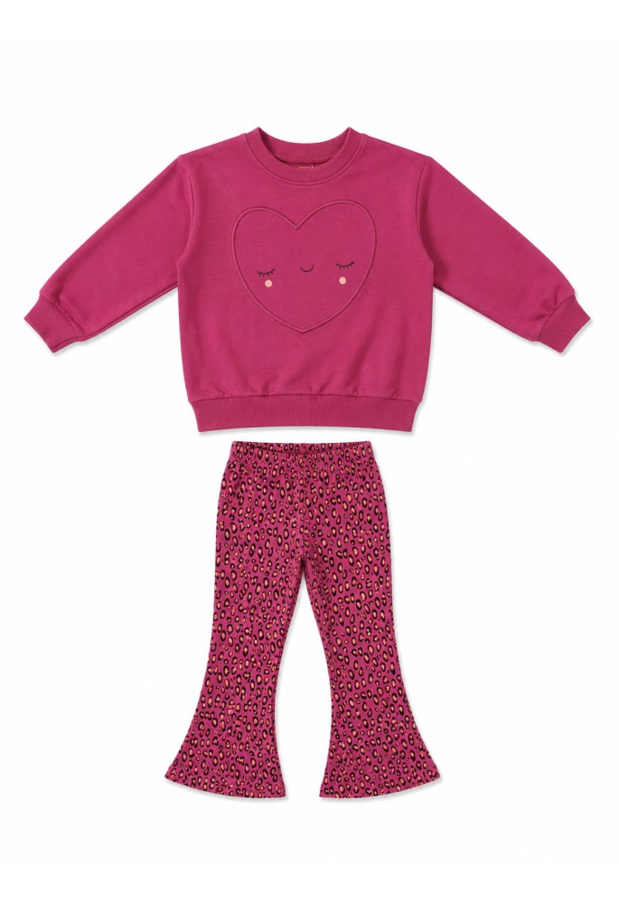 TRAX Σετ Μπλούζα Εποχιακή και Κολάν Καμπάνα 50739 Rasberry TRAX Σετ Μπλούζα Εποχιακή και Κολάν Καμπάνα 50739 Rasberry