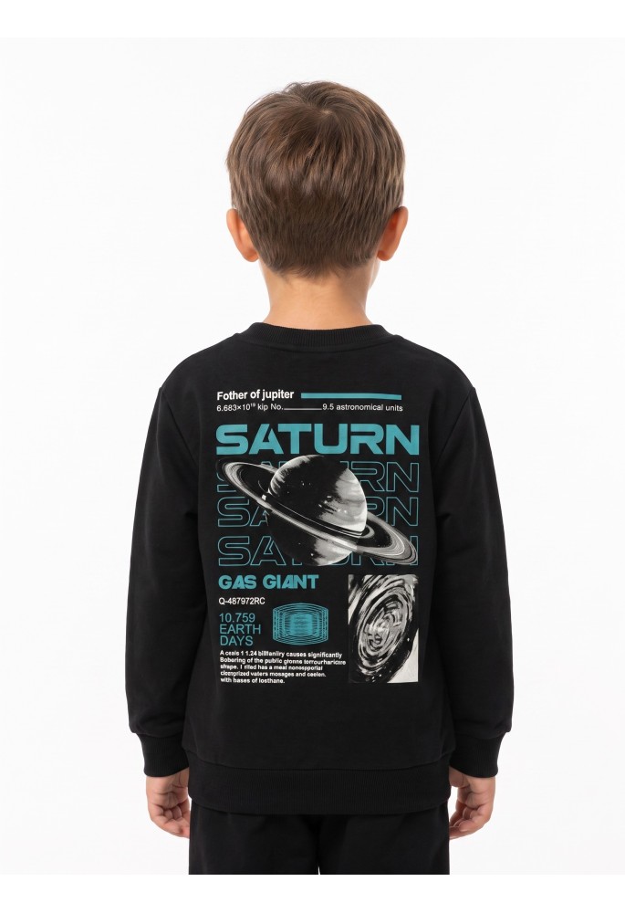 TRAX Σετ Μπλούζα Φούτερ και Παντελόνι Φόρμας "Saturn" 50831 Ανθρακί TRAX Σετ Μπλούζα Φούτερ και Παντελόνι Φόρμας "Saturn" 50831 Ανθρακί