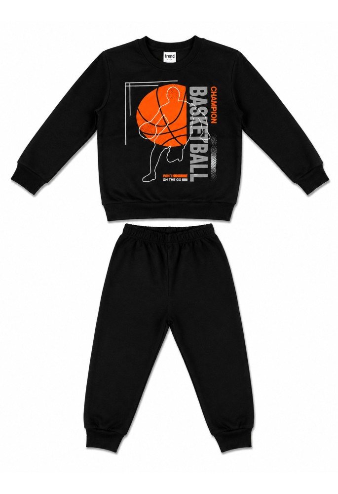 TRAX Πιτζάμα "Basketball Champrion" 50890 Μαύρο TRAX Πιτζάμα "Basketball Champrion" 50890 Μαύρο