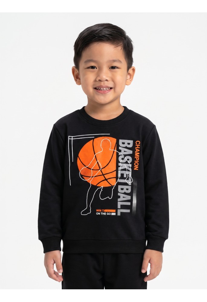 TRAX Πιτζάμα "Basketball Champrion" 50890 Μαύρο TRAX Πιτζάμα "Basketball Champrion" 50890 Μαύρο
