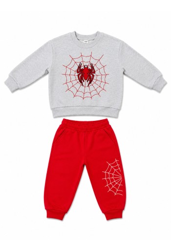 TRAX Σετ Μπλούζα Φούτερ και Παντελόνι Φόρμας "Spider" 50913 Μελανζέ TRAX Σετ Μπλούζα Φούτερ και Παντελόνι Φόρμας "Spider" 50913 Μελανζέ