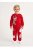 TRAX Πιτζάμα "Christmas Deer" 50995 Κόκκινο TRAX Πιτζάμα "Christmas Deer" 50995 Κόκκινο