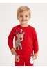 TRAX Πιτζάμα "Christmas Deer" 50995 Κόκκινο TRAX Πιτζάμα "Christmas Deer" 50995 Κόκκινο