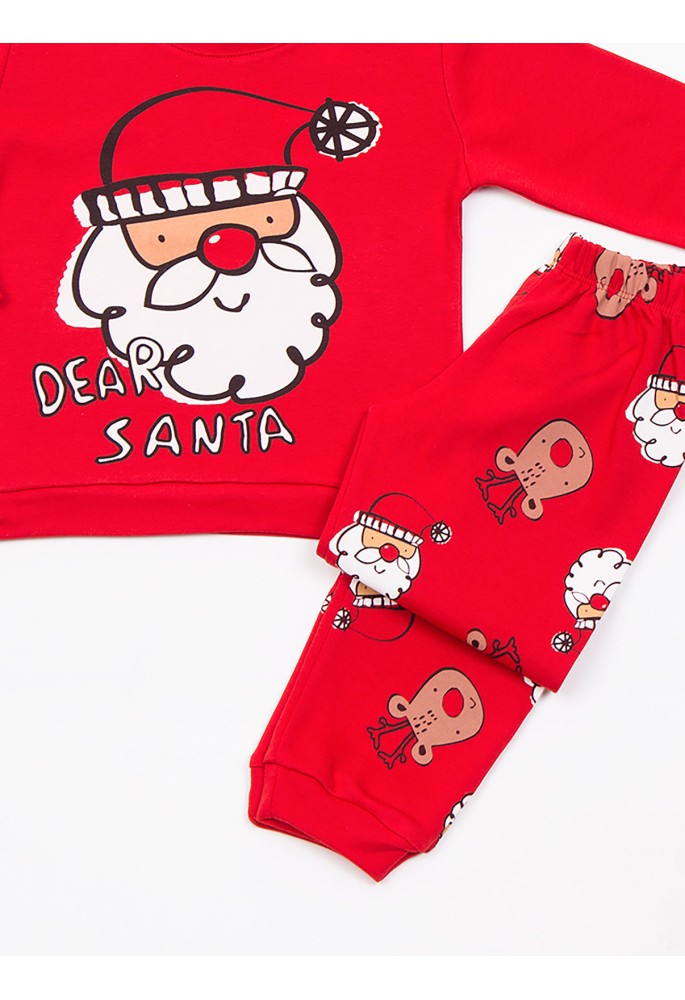 TRAX Πιτζάμα Santa Claus 48996 Κόκκινο